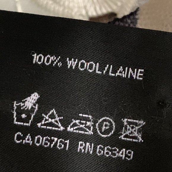 Lord and Taylor Leopard Print Wool Scarf - Picture 6 of 6